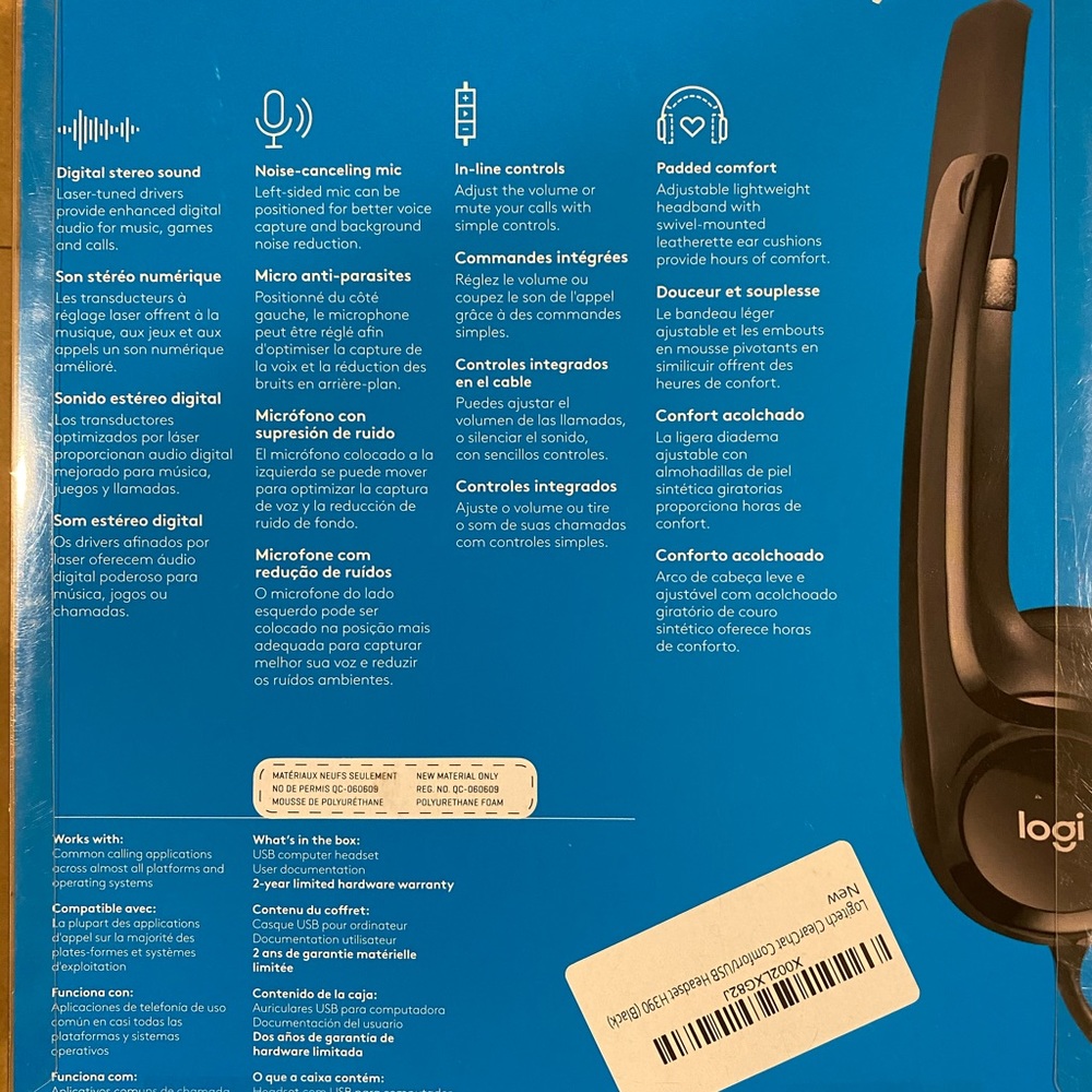Logitech Computer Headset - Picture 2 of 2